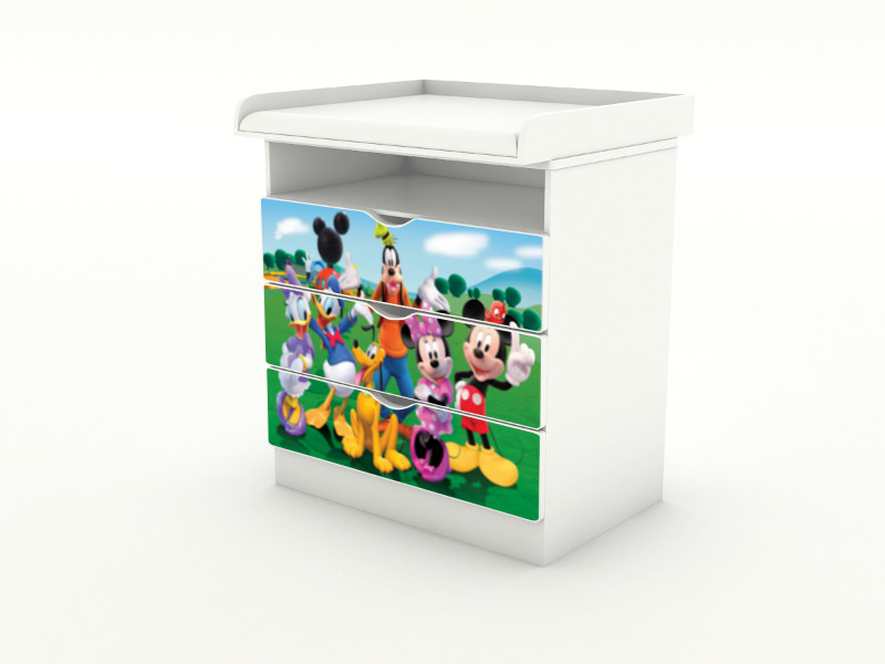 Becks komoda s odnímateľným prebalovacím pultom Mickey CLubhouse